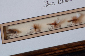 Fran Betters AuSable Fly Collection - Framed