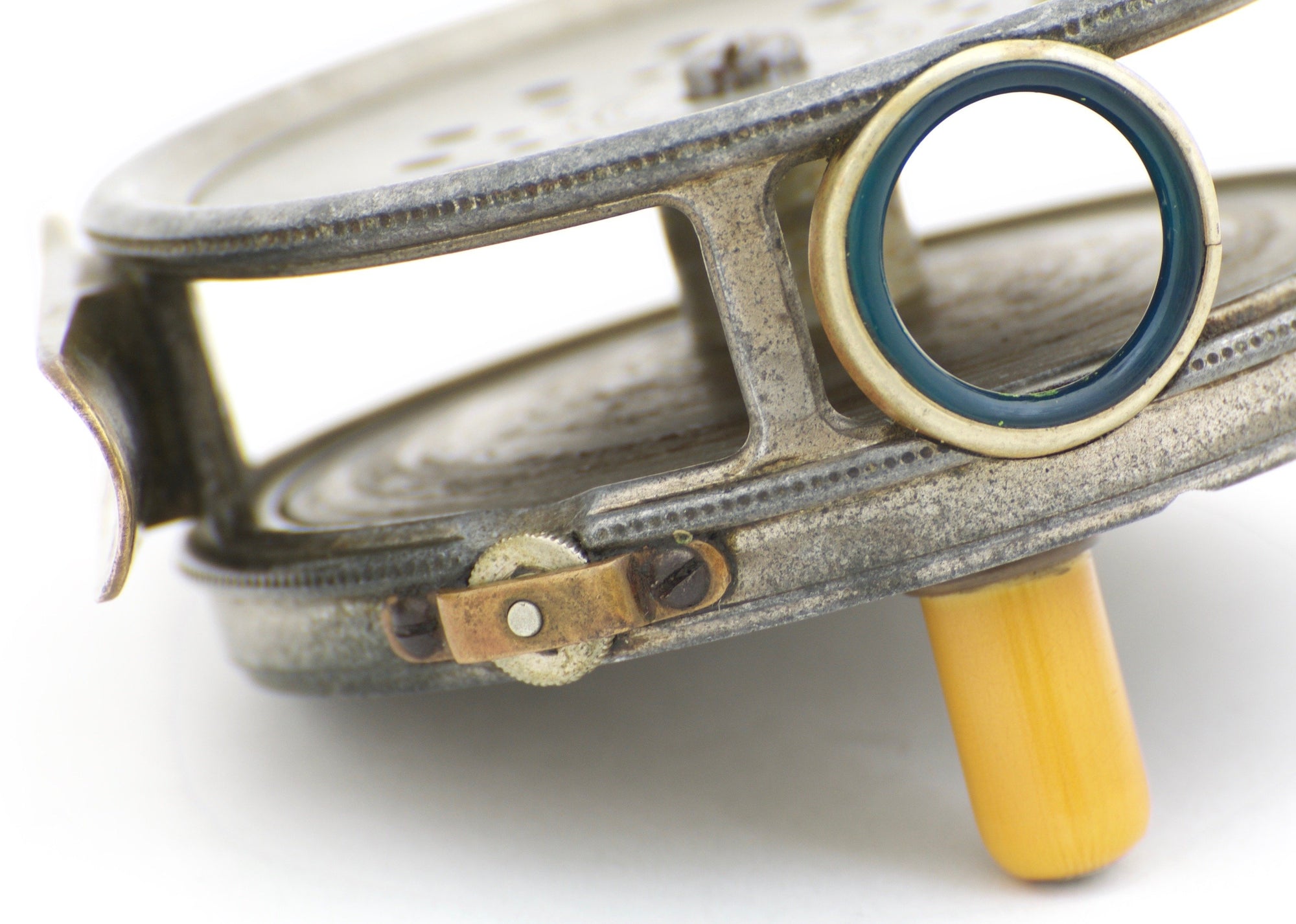 Hardy Perfect 3 1/8" 1912 Check Fly Reel (Blue Agate!!)