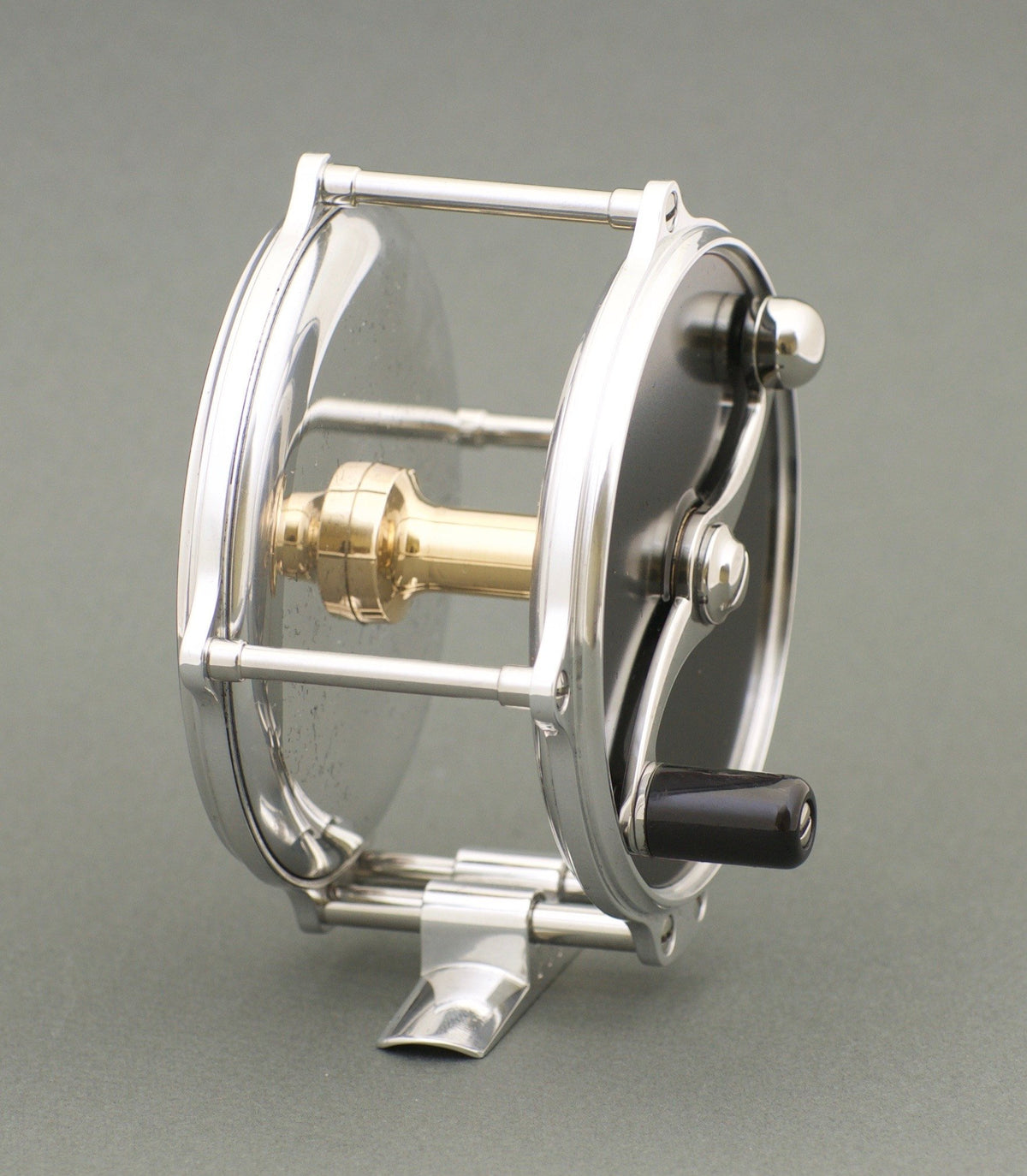 Georg Lundwall 3.72" Black Darter Click Reel 