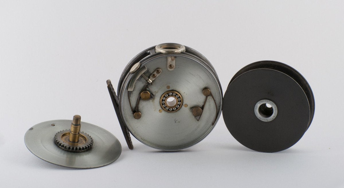 Hardy Perfect 3 3/8" fly reel - 1930s 