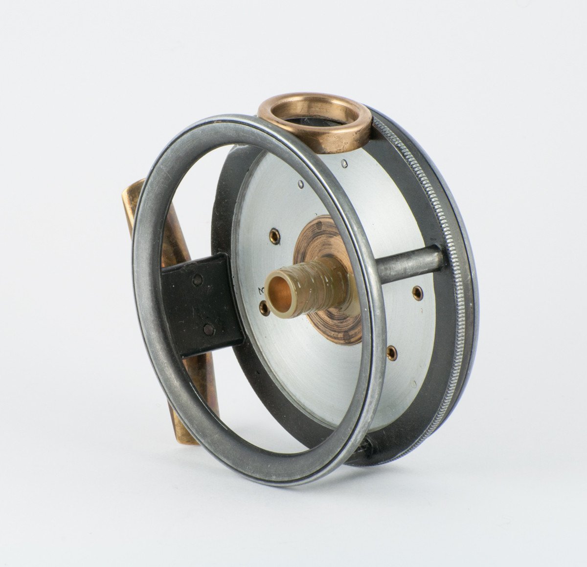 Dingley Perfect 3 1/2" LHW fly reel w/ Westley Richards London Stamp! 