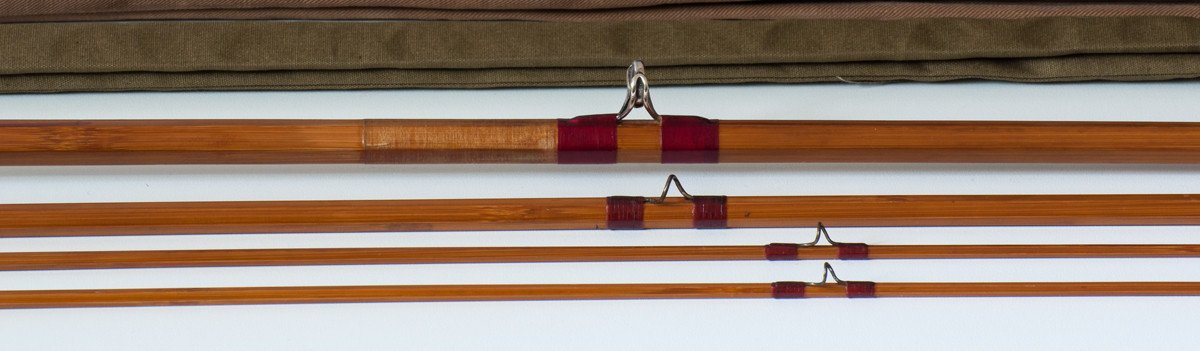 Leonard, HL - Salmon Bamboo Rod 13' 3/2 pre-fire 