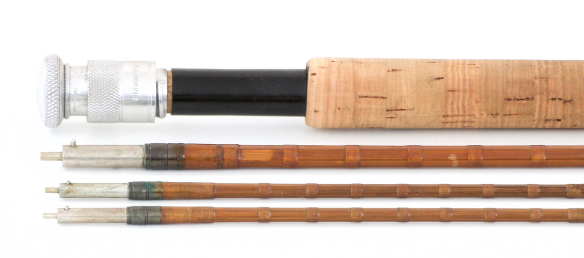 Hardy Bros. "The Halford Rod" 10' 3/2 Bamboo Fly Rod - full rod assembled