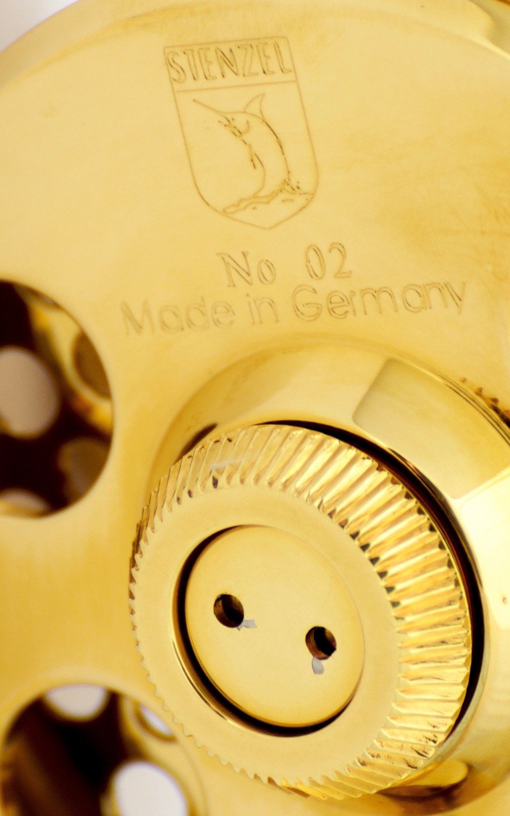 Stenzel Regent #2 Gold Plated Fly Reel