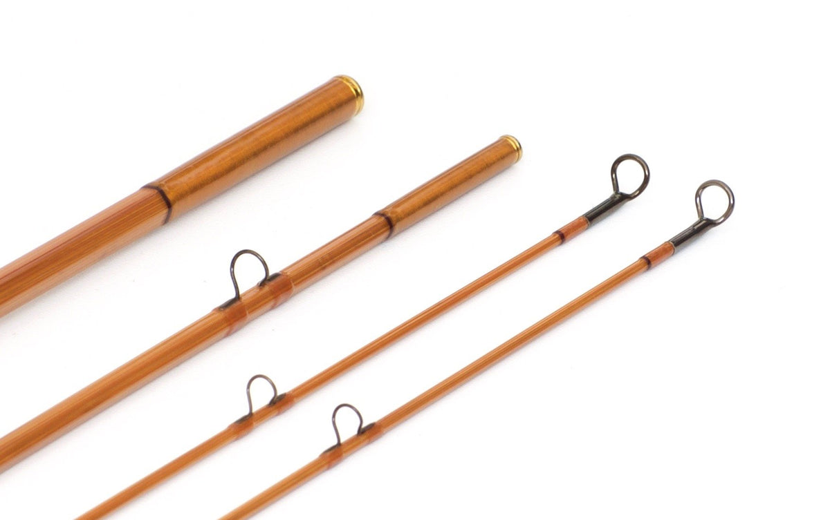 R.L. Winston Bamboo Rod 8' 3/2 #4 - rod sections with guides and wraps