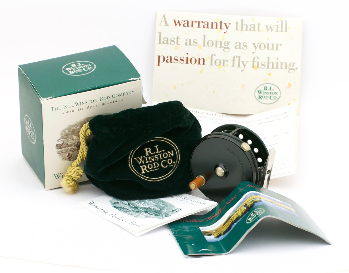 Winston Perfect 2 7/8" Fly Reel and Spare Spool 