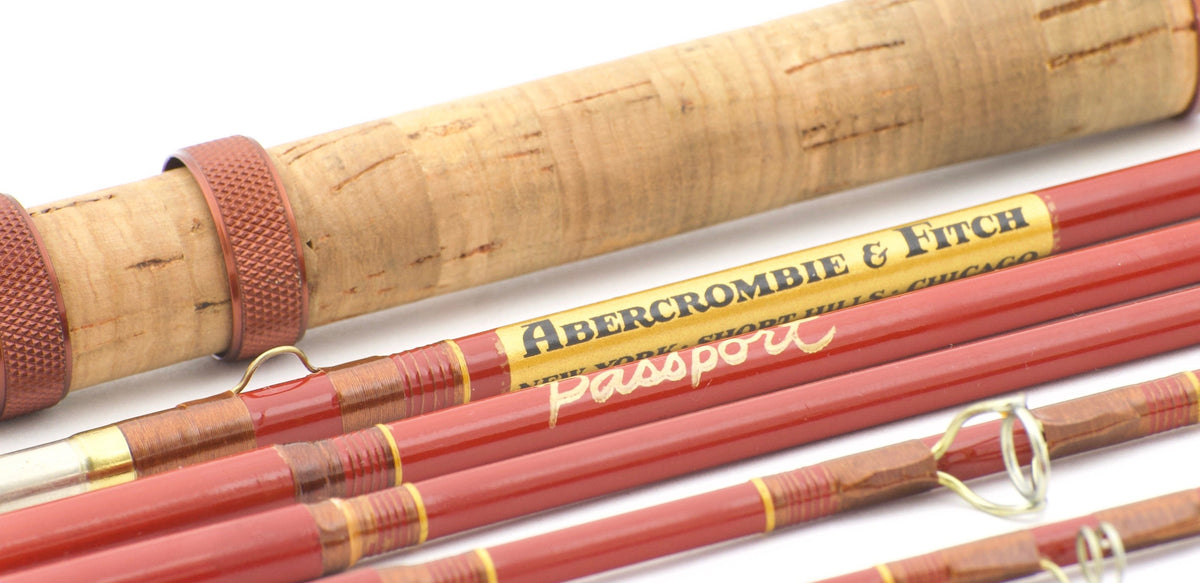 Abercrombie & Fitch "Passport" Fiberglass Fly Rod - Spinoza Rod Company Abercrombie & Fitch "Passport" Fiberglass Fly Rod - Spinoza Rod Company