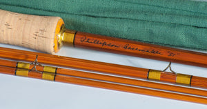 Phillipson Pacemaker '51' Bamboo Rod - 9' 3/2 - handle grip and reel seat detail