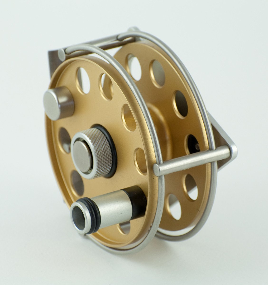 ari hart triangle fly reel Ari 't Hart Triangle II Gold/Silver fly reel - mint