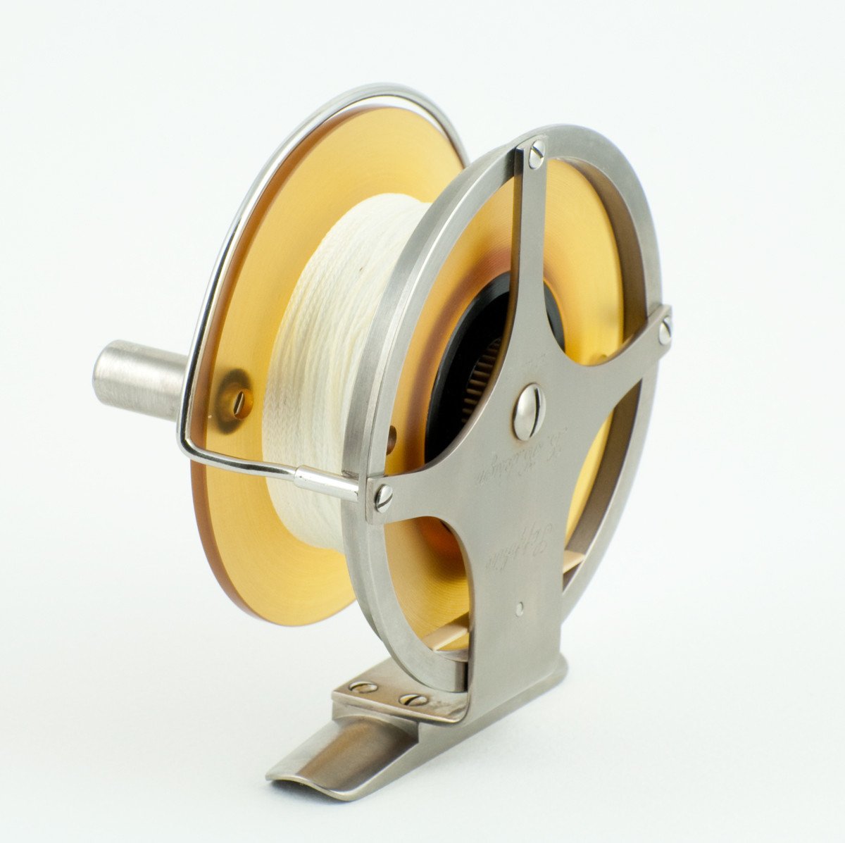 designing a fly reel LH Design Sapphire 4/5 fly reel and spare spool