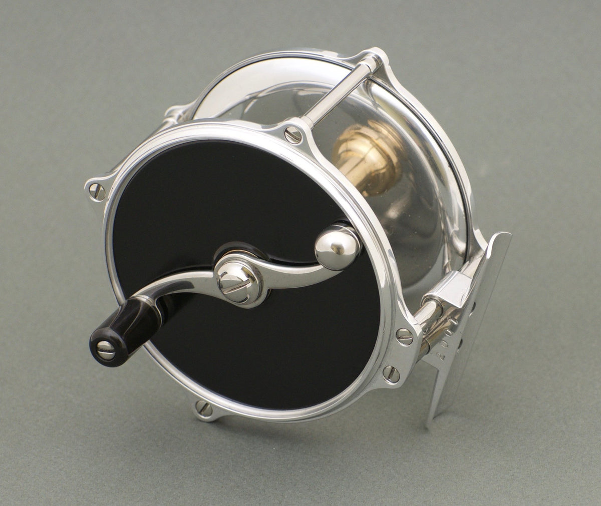 Georg Lundwall 3.72" Black Darter Click Reel 