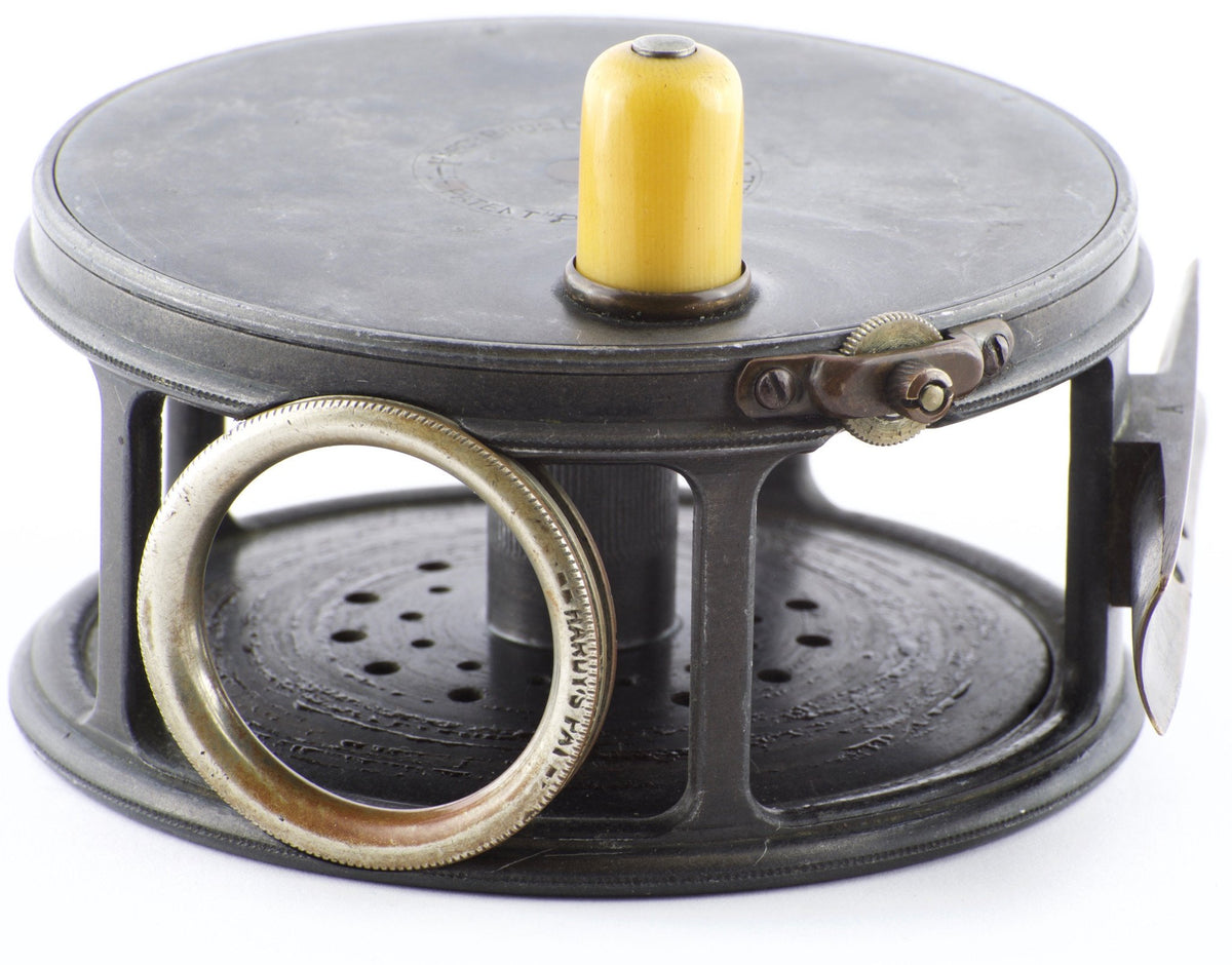 Hardy Perfect 4" Wide Drum 1905 Check Fly Reel 
