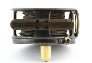 Hardy Perfect 3 3/4" Wide Drum 1912 Check Fly Reel 