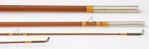 Phillipson Powr Pakt Bamboo Rod 9' 3/2 - rod sections with guides and wraps
