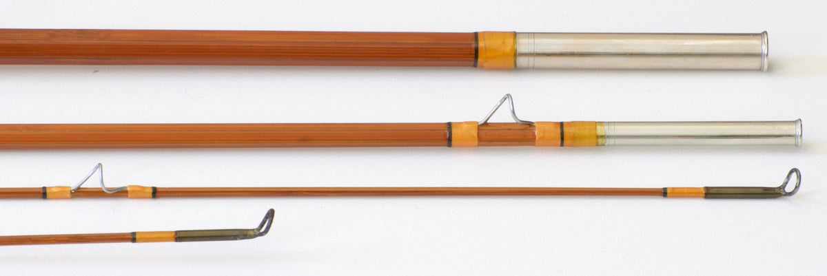 Phillipson Powr Pakt Bamboo Rod 9' 3/2 - rod sections with guides and wraps