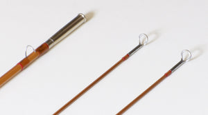 Simroe, Ted -- 7'6 2/2 3wt Bamboo Rod (new) - rod sections with guides and wraps