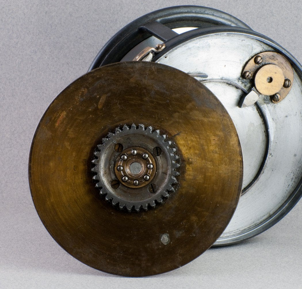 Farlow 4 1/2" Brass Face Perfect "Ballbearing" fly reel 