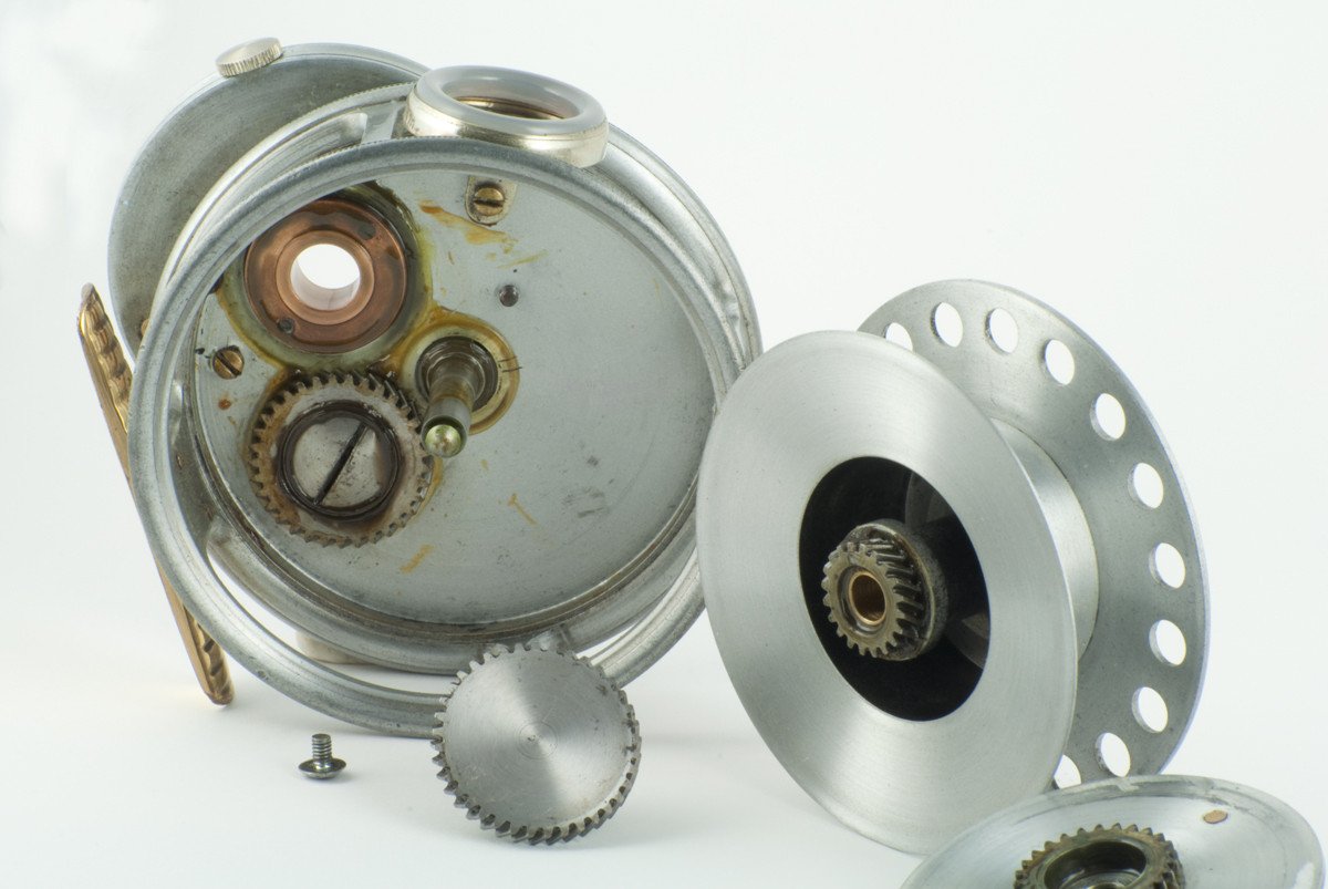 Hardy St. George Multiplier 3 3/8" Fly Reel - LHW 