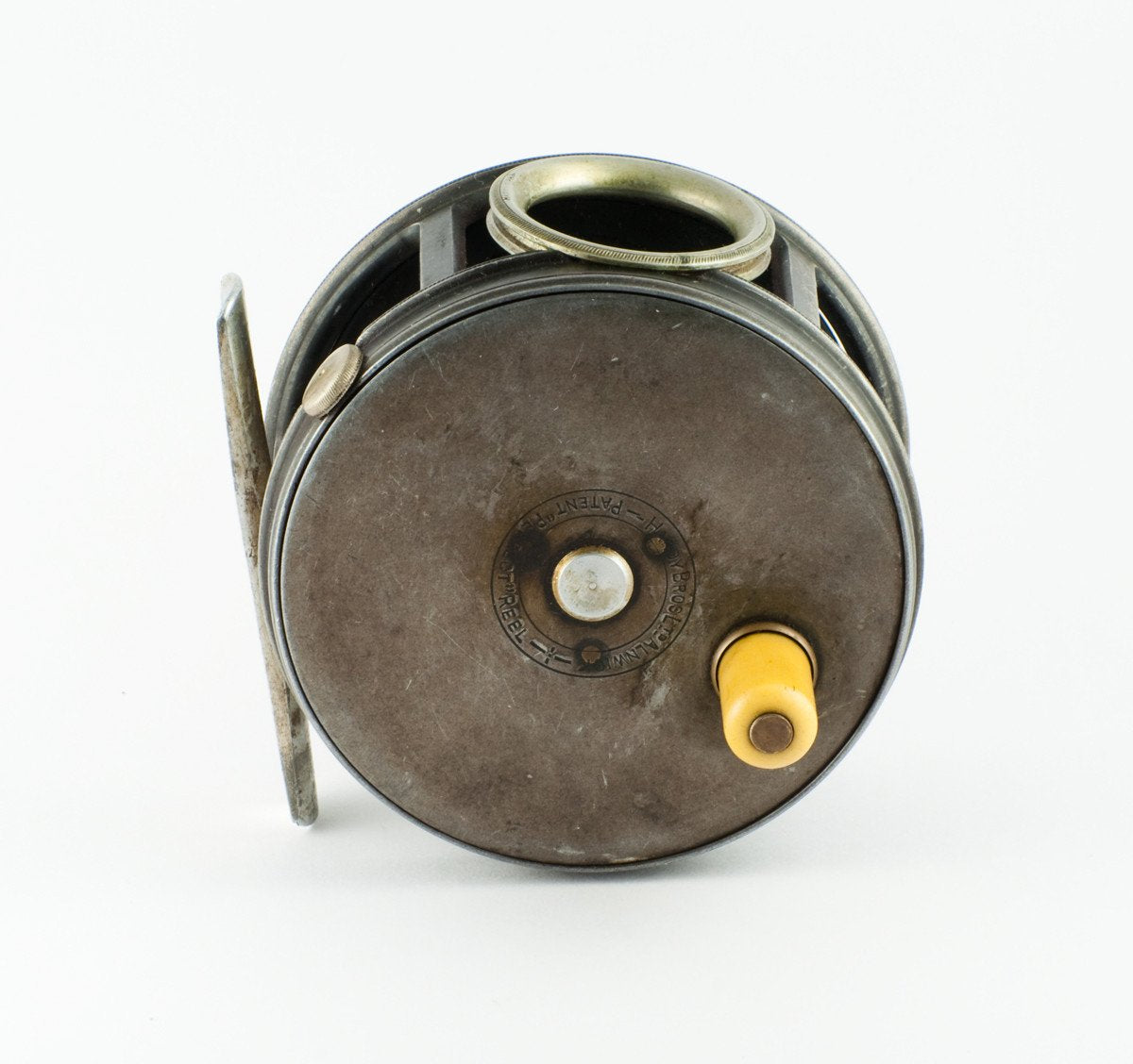 Hardy Perfect 3 3/4" Wide Drum 1917 Check Fly Reel 