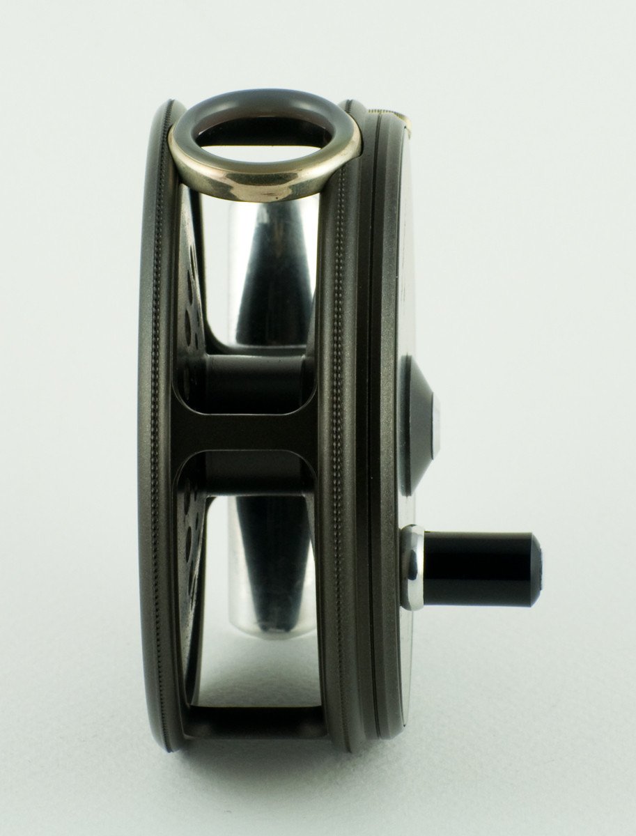 Hardy Perfect 3 3/8" fly reel and spare spool - LHW 