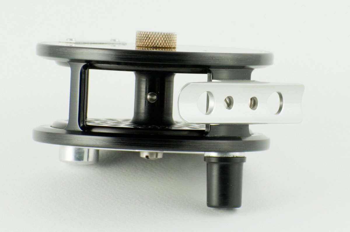 Bogdan Large Trout Fly Reel - ALL BLACK - LHW