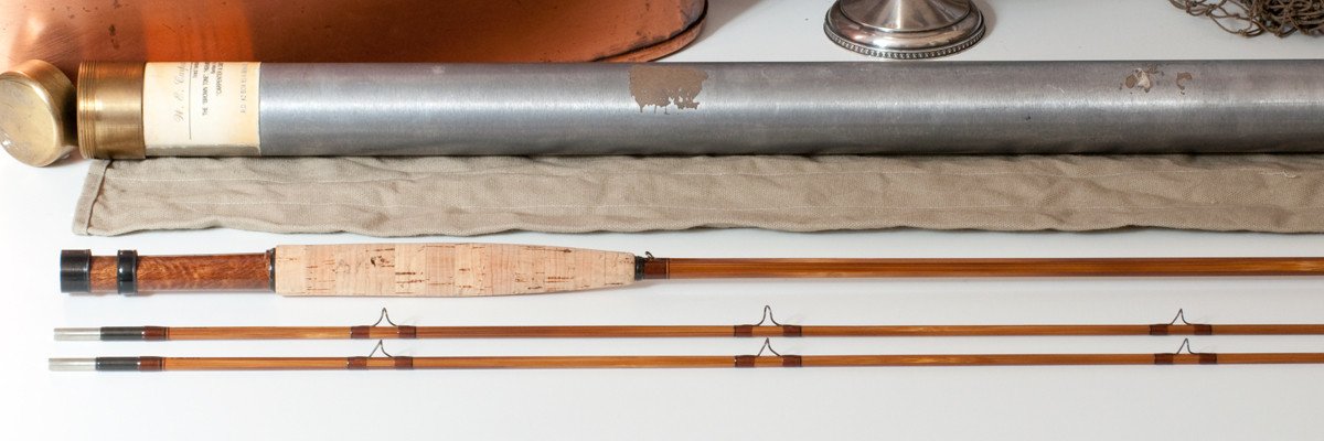 Walt Carpenter Browntone 7'9 2/2 5wt Bamboo Rod 