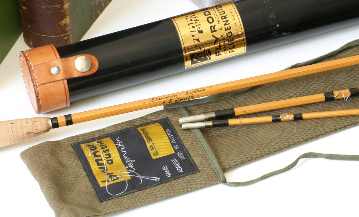 Brunner, Walter - Type H.R. Hebeisen 6'3 5-6wt Bamboo Rod 