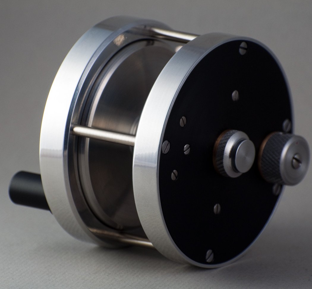 Dr Paul Hermann Large Trout Fly Reel - RHW New/Mint 