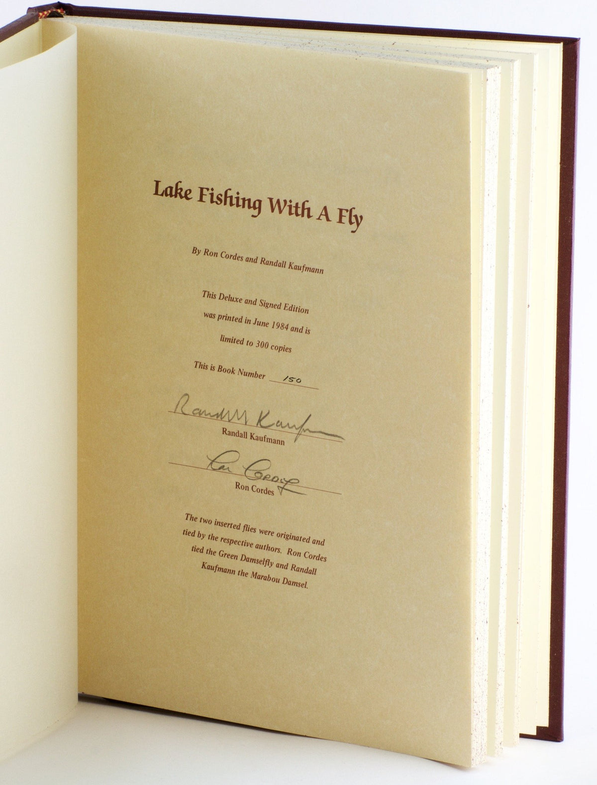 Cordes / Kaufmann - "Lake Fishing with a Fly" 