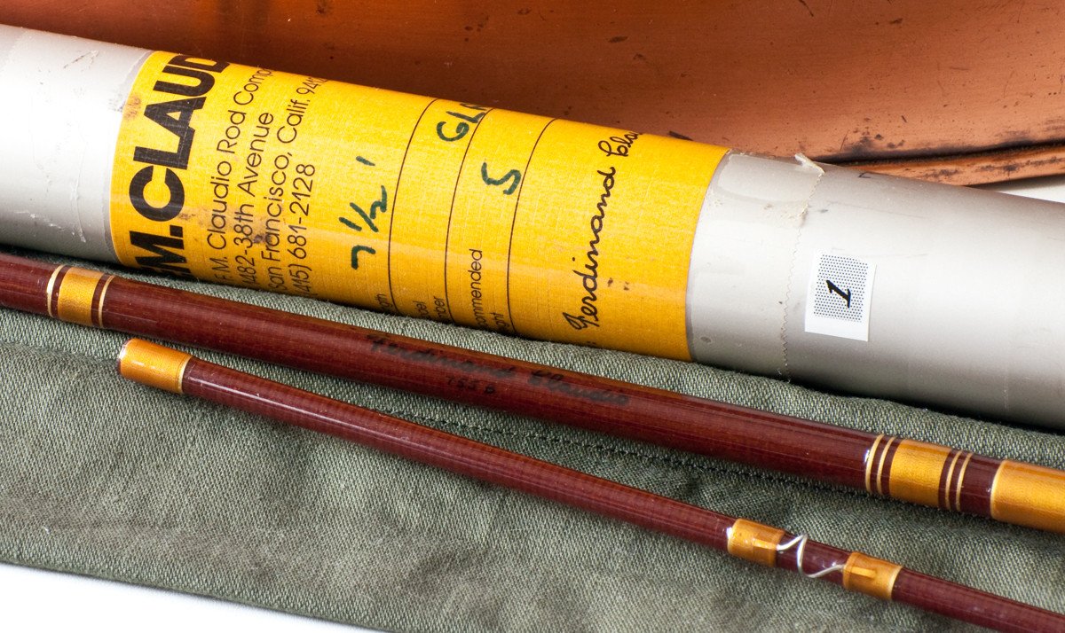 Claudio, Ferdinand - Model 755B - 7'6 5wt Fiberglass Rod 