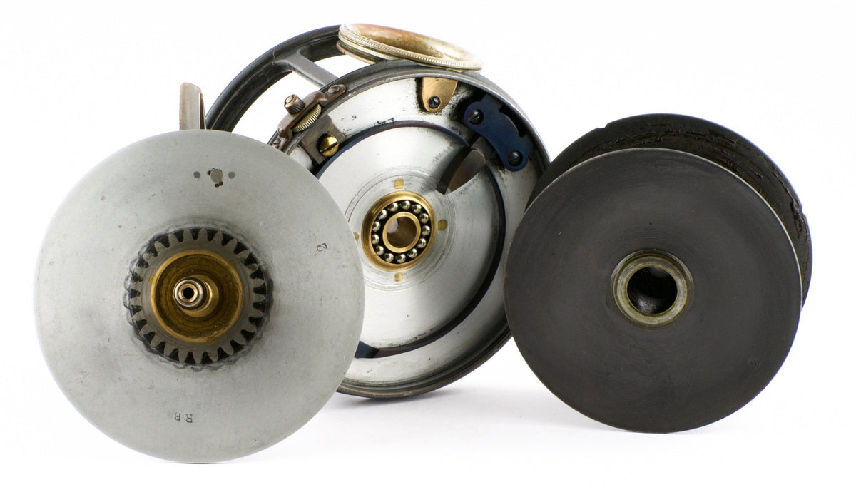 Hardy Perfect 4" Wide Drum 1905 Check Fly Reel 