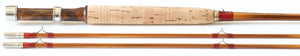 Marc Aroner 7'6 2/2 4wt Hunt Pattern Bamboo Rod 