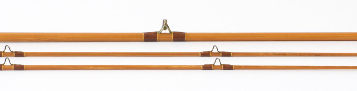 Edwards, E.W. -- Extremely Scarce Signed 7'6 De Luxe Bamboo Rod 