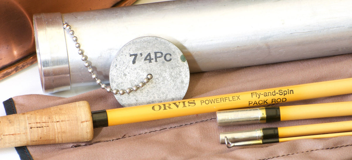 Orvis Fly/Spin Fiberglass Pack Rod - 7' 4pc 6-7wt