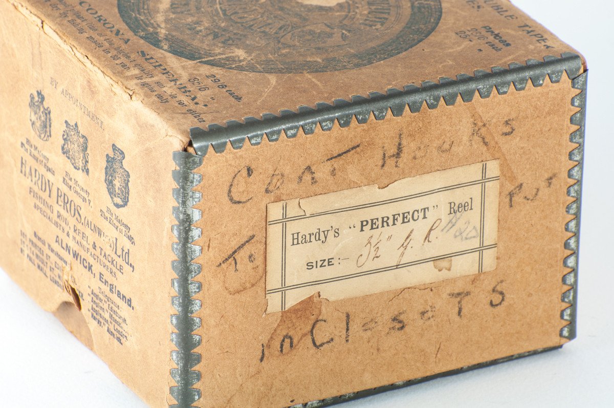 Hardy Perfect 3 1/2" wide drum fly reel