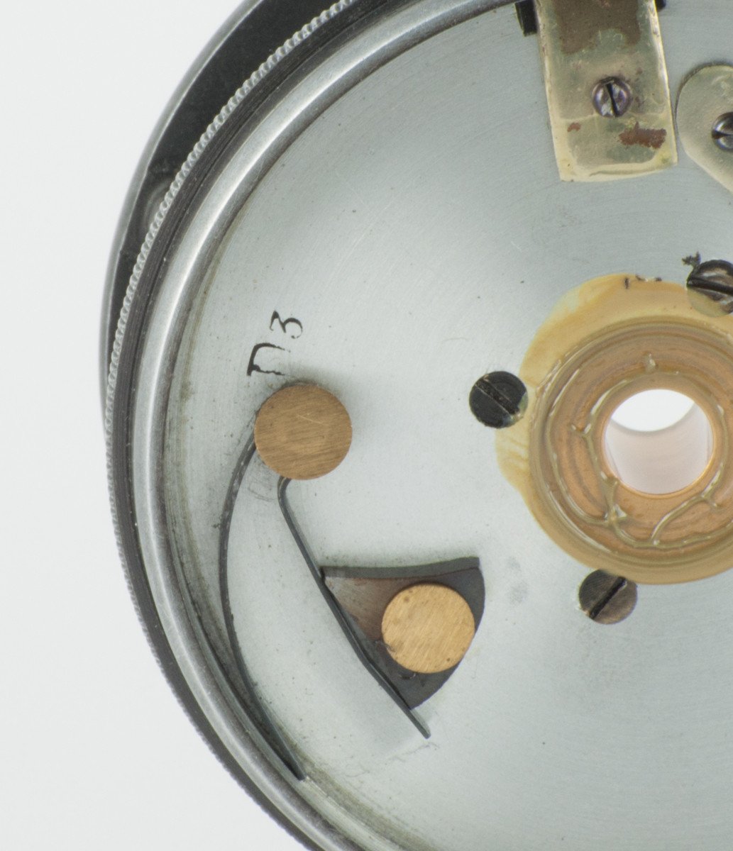 Dingley Perfect 3 1/2" LHW fly reel w/ Westley Richards London Stamp! 