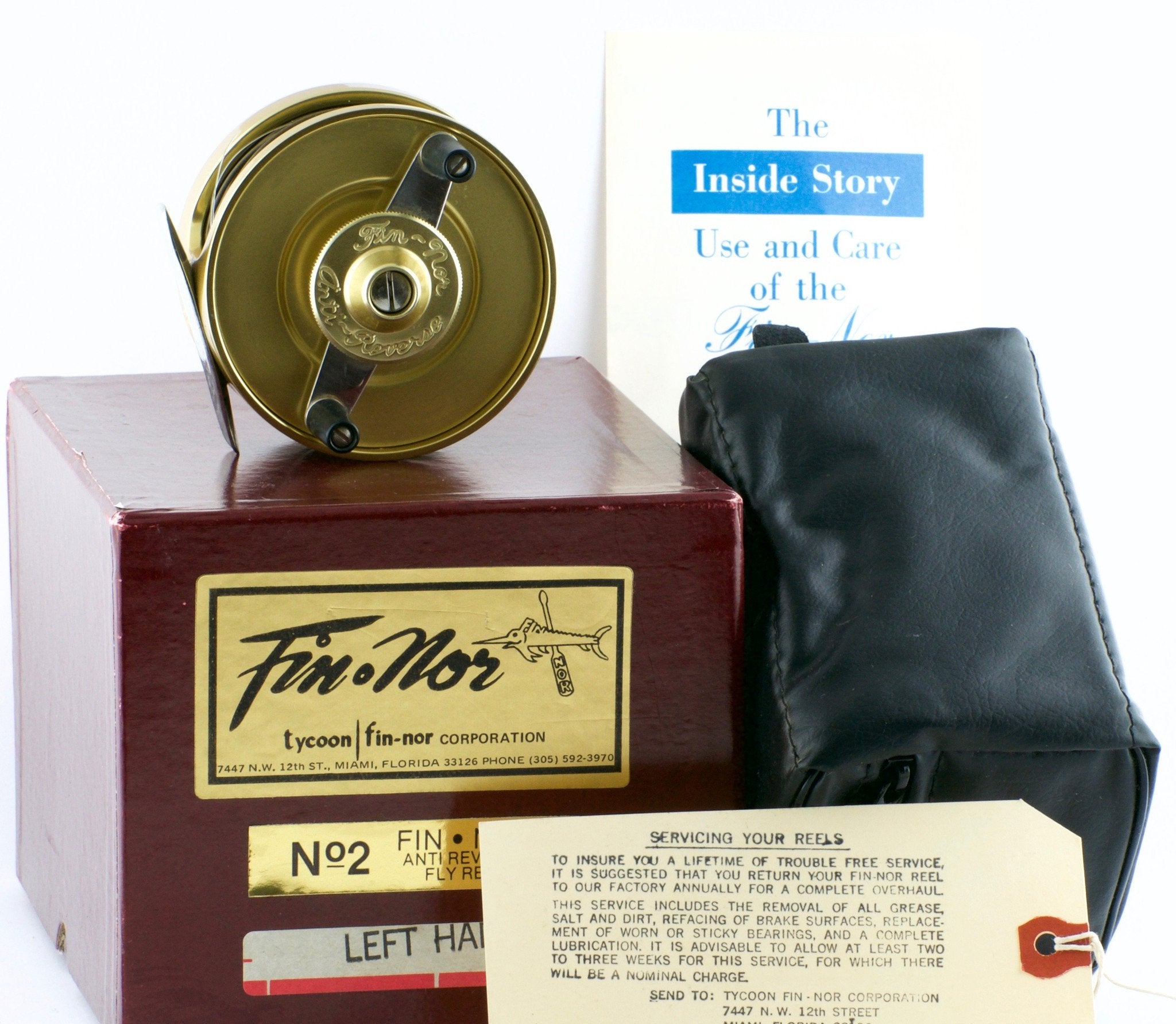 ebay fin nor fly reels Fin-Nor No. 2 Anti-Reverse Fly Reel - LHW