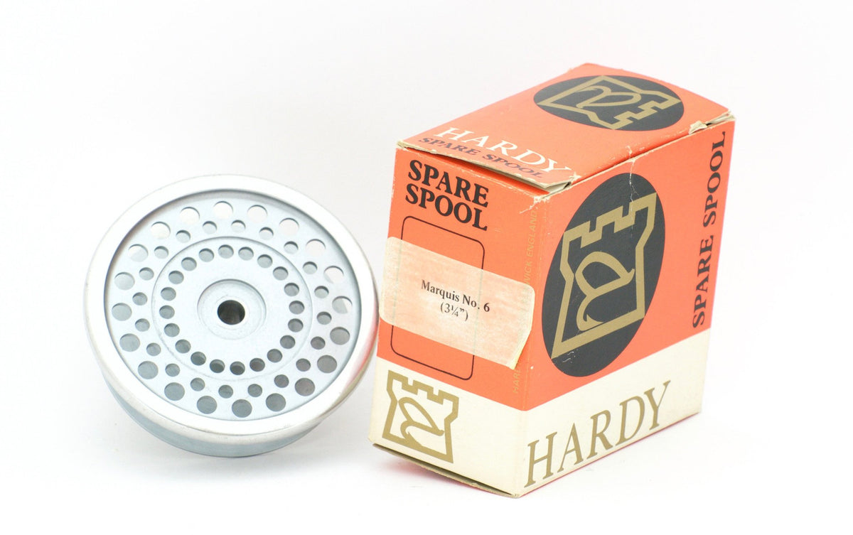 Hardy Marquis Multiplier #6 fly reel with spare spool