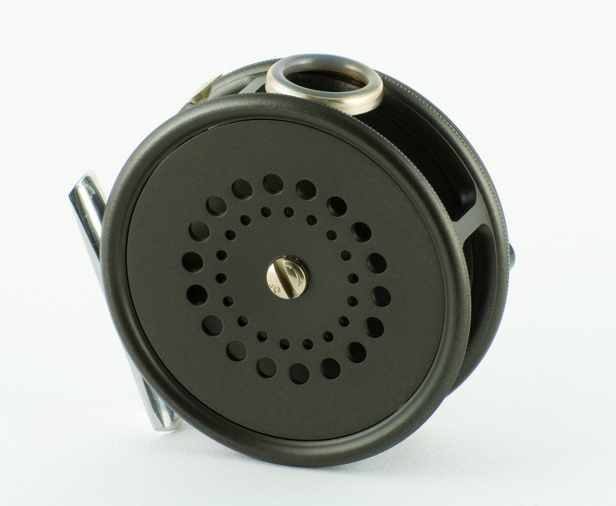 Hardy Perfect 3 3/8" fly reel and spare spool - LHW 
