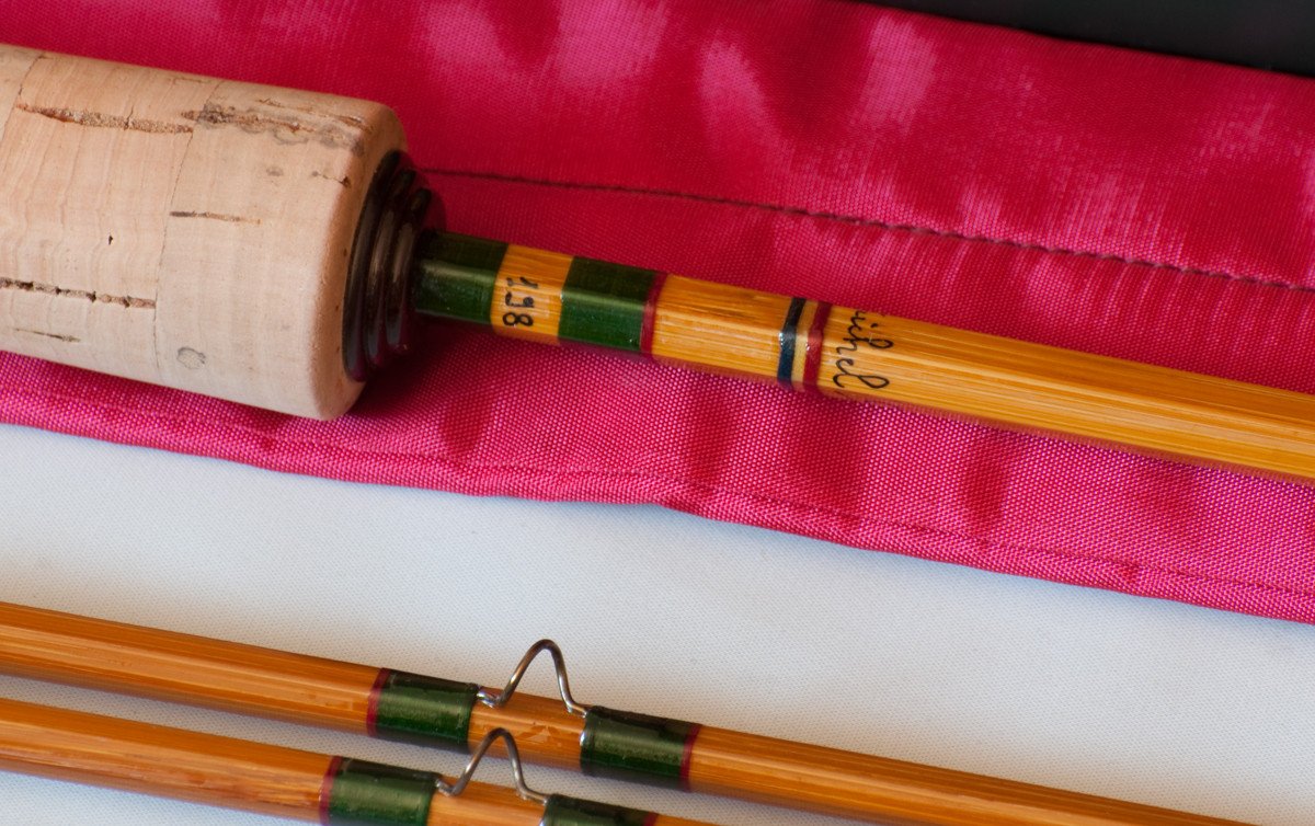 Pezon et Michel Super Parabolic PPP, "Colorado" Bamboo Rod 7'7 2/2 5-6wt 