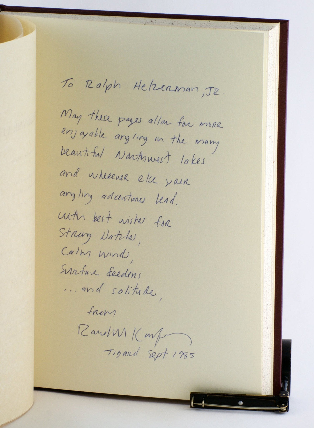 Cordes / Kaufmann - "Lake Fishing with a Fly"