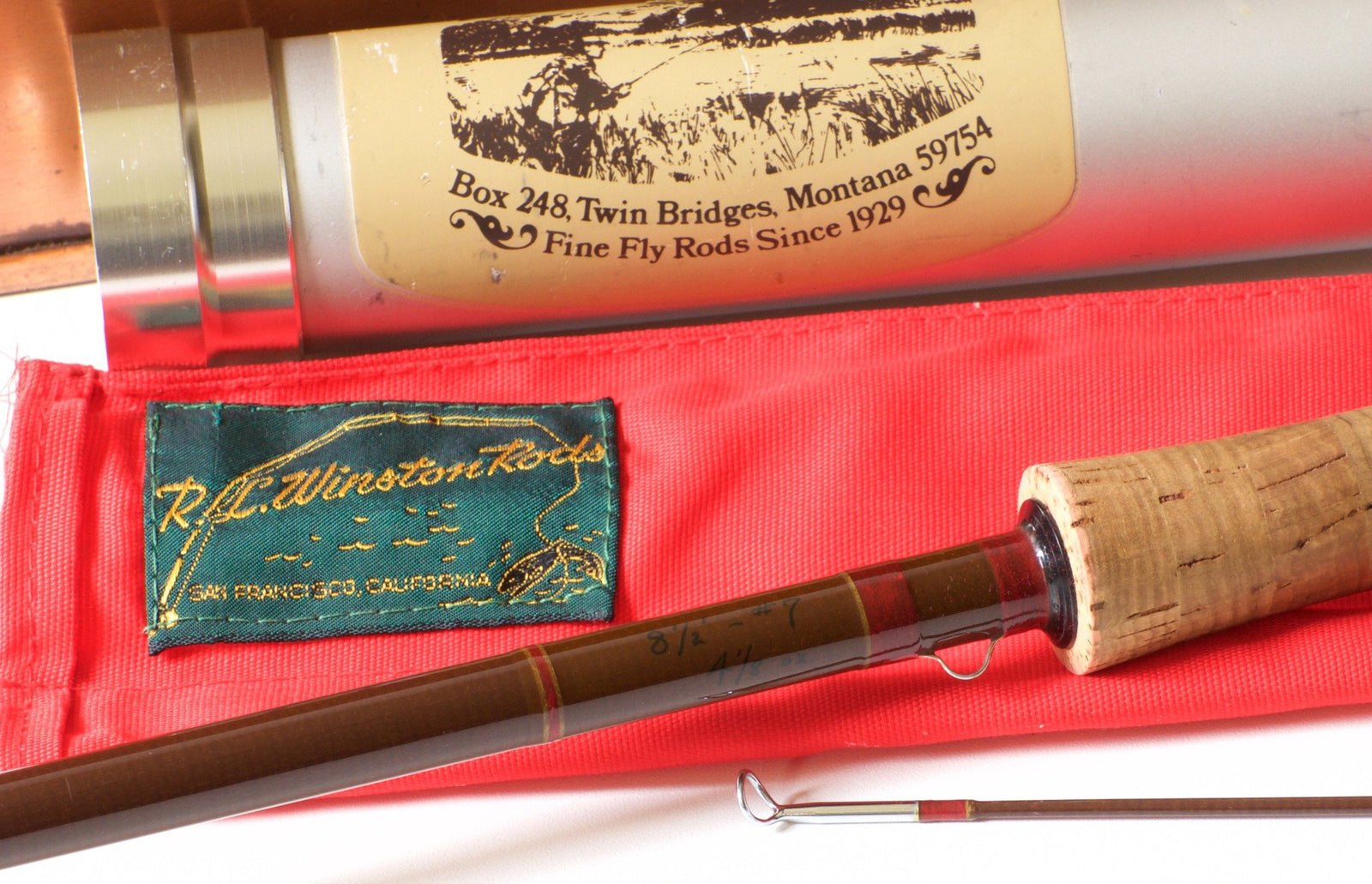 Winston R.L. / Tom Morgan - "Unity with the Universe" Fiberglass 8'6" 7wt 