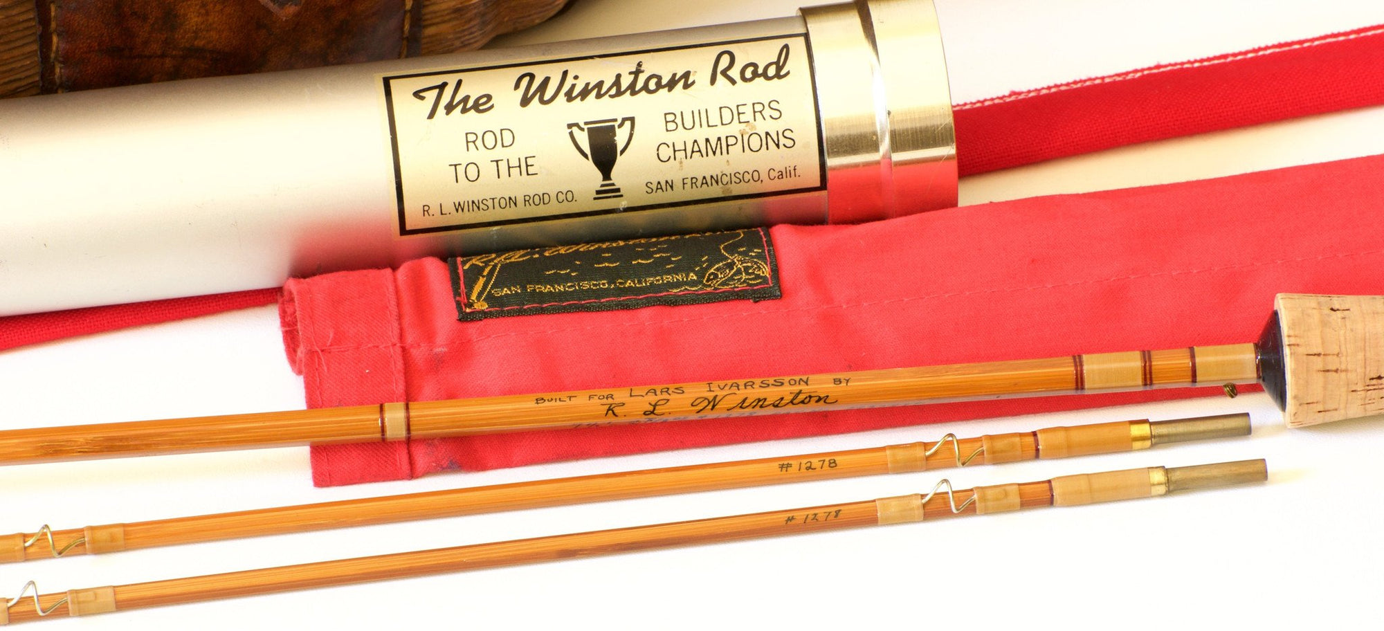 Winston Bamboo Rod 7'6 2/2 4wt "Leetle Feller" 