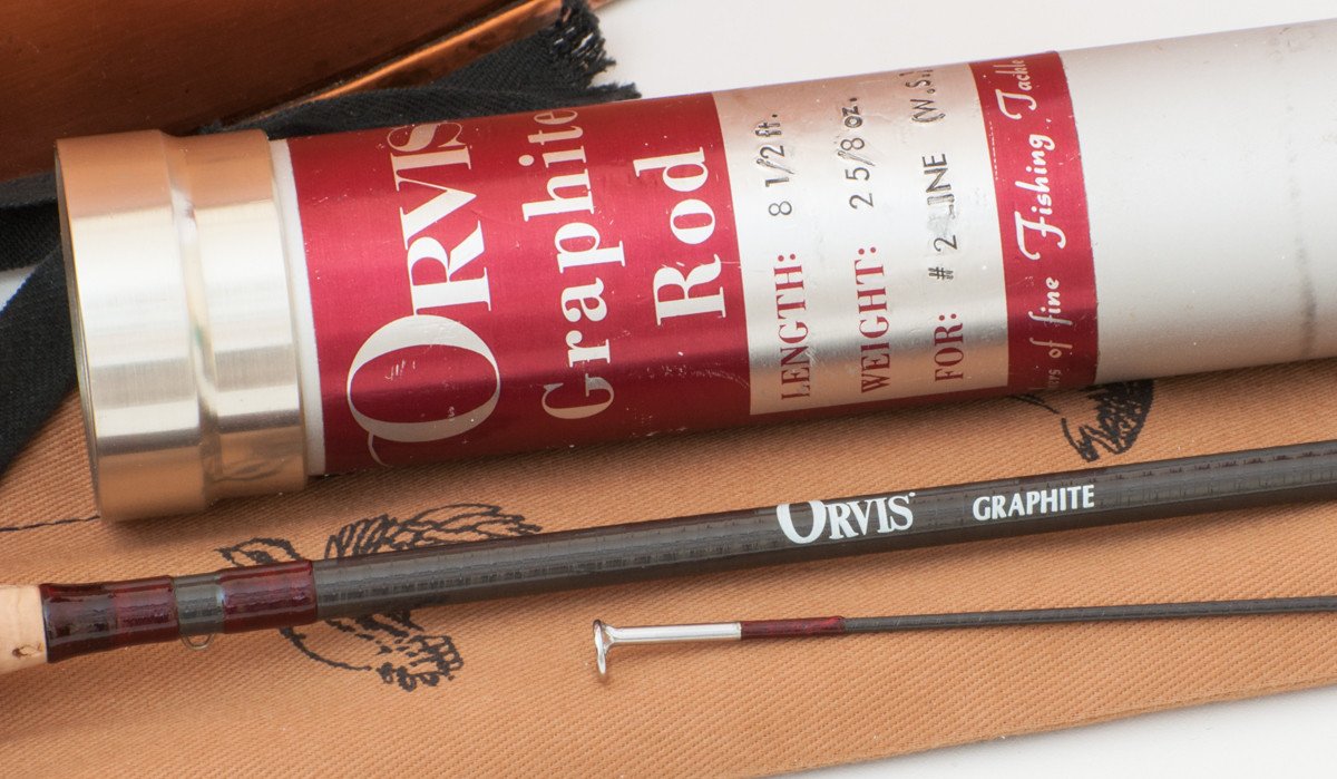 Orvis Western Graphite Fly Rod - 2 Weight! - handle grip detail