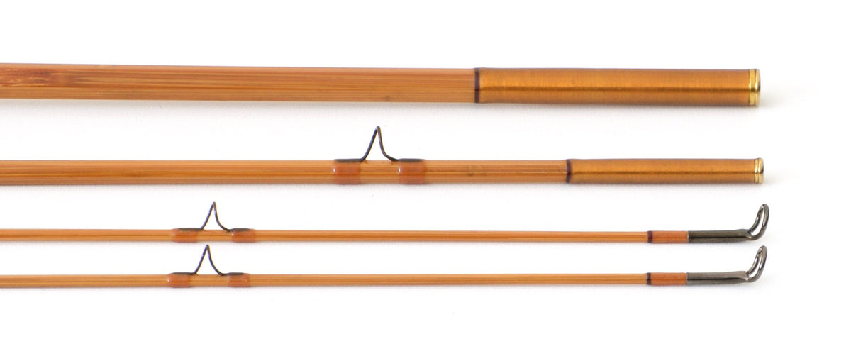 R.L. Winston Bamboo Rod 8' 3/2 #4 - ferrules and tip tops detail