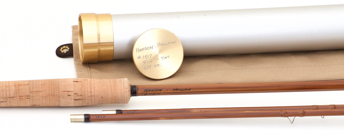 Hanson, Leon -- 8'6 4wt Hollow-built Bamboo Rod