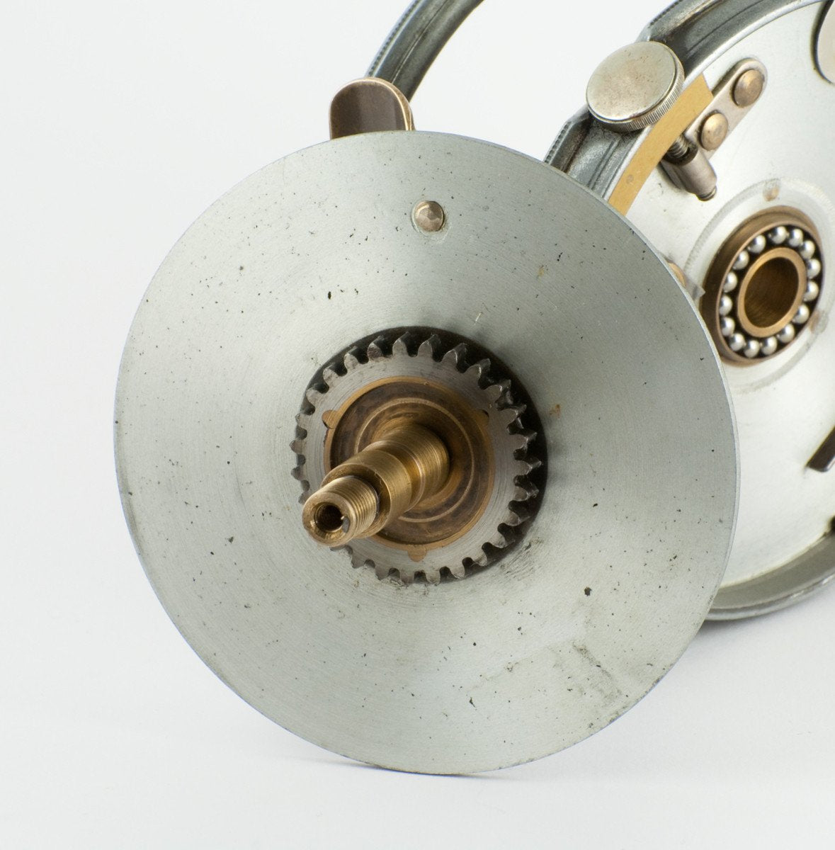 Hardy Perfect 3 1/2" Wide Drum Fly Reel (with Auxiliary Rim Brake)