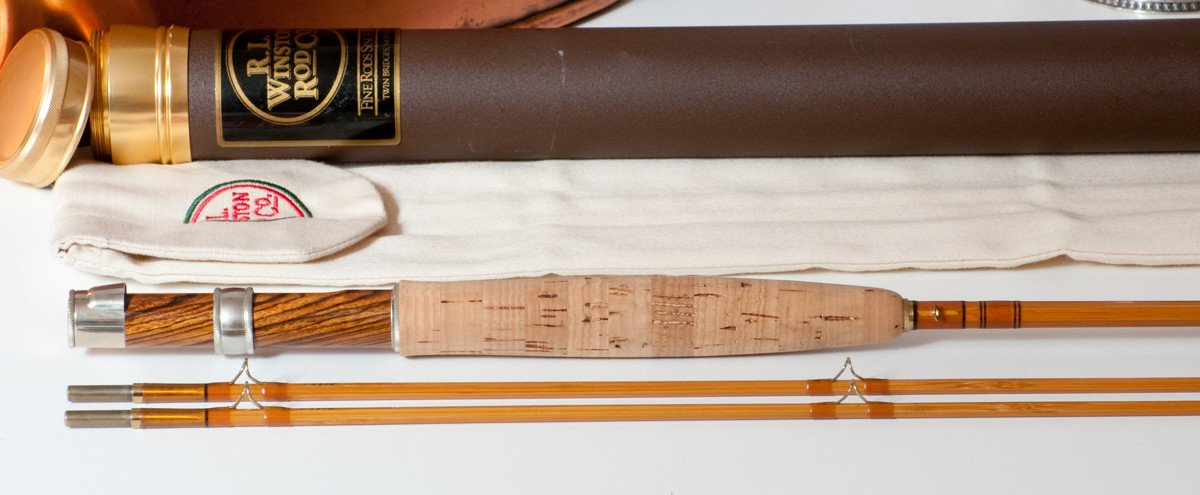 Winston Bamboo Rod 7'6 4wt 2/2 - Brackett