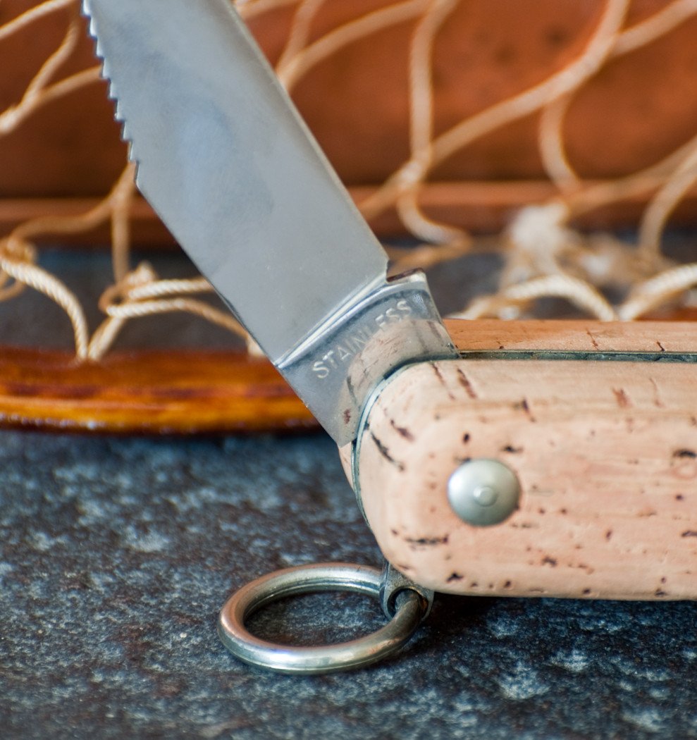 Neiman Marcus Floating Cork Knife 