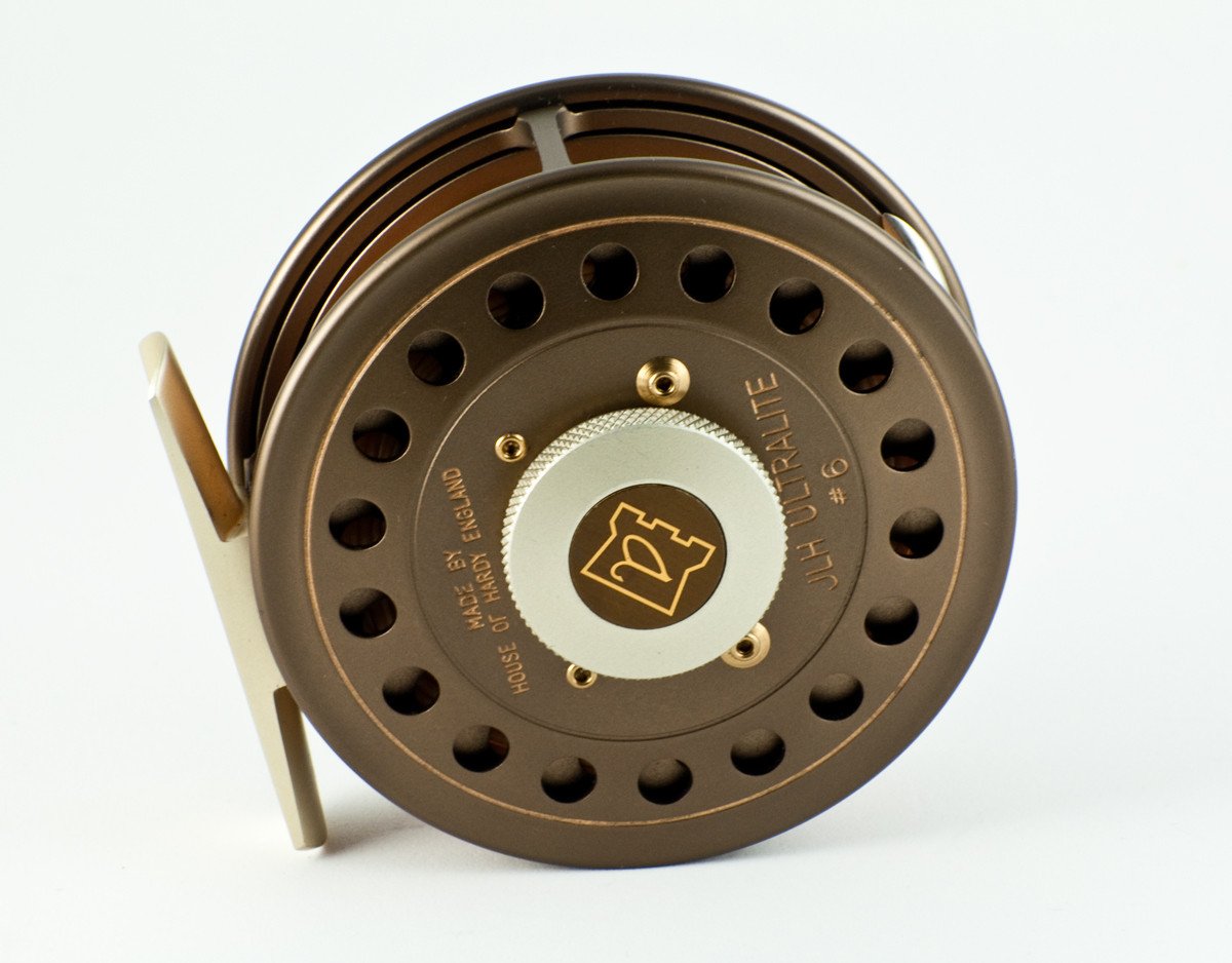 Hardy Golden JLH Ultralite #6 Fly Reel